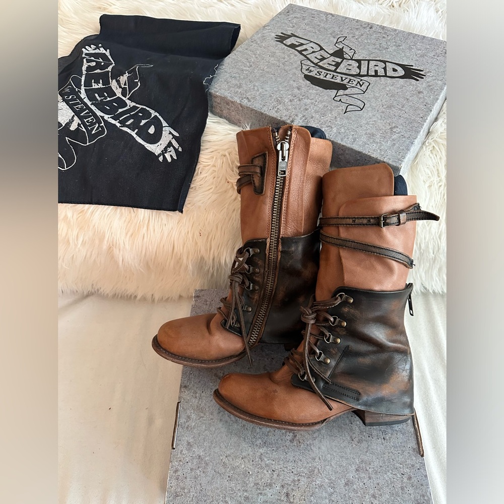 Freebird by Steven Ravi Tan Multi Boots size 9